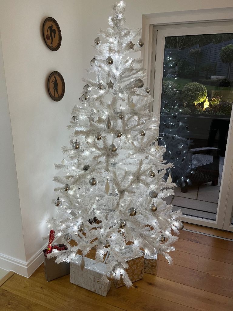 White Christmas Tree