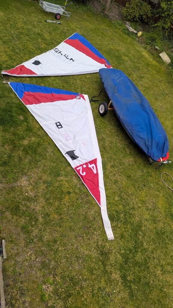 Topper dinghy sail no 47145