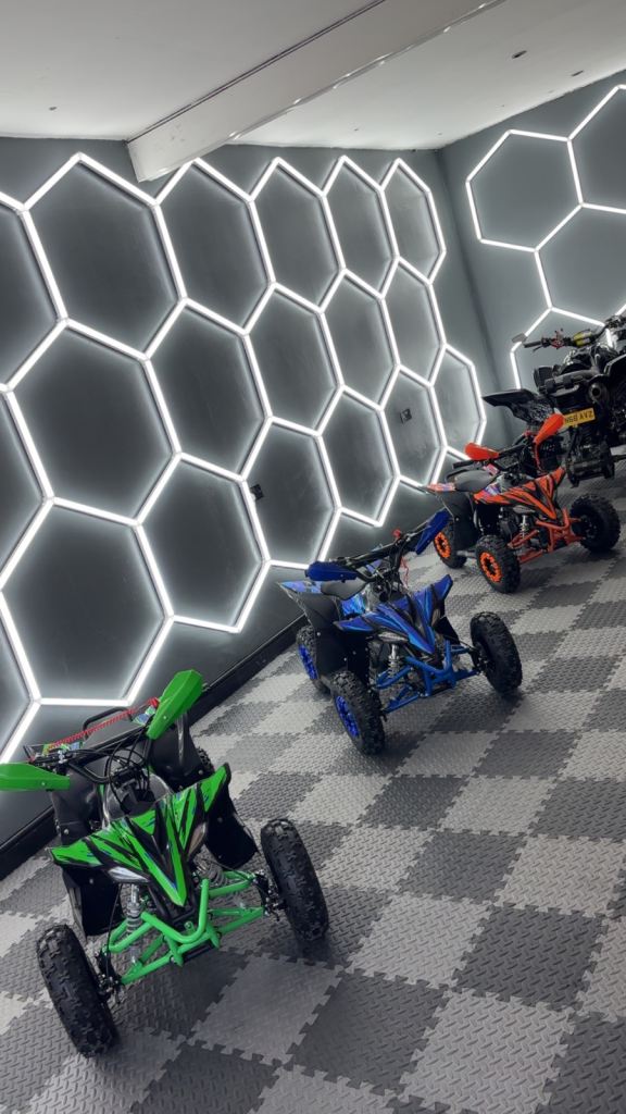 Brand new 2026 furious kids 50cc 2 stroke petrol quad bike  
