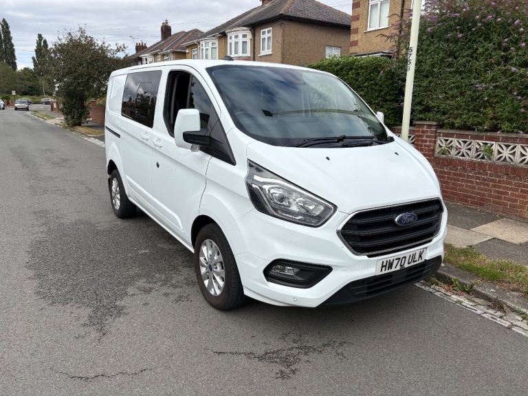2020 FORD TRANSIT CUSTOM CREW CAB 134K AUTO 185BHP *no vat*