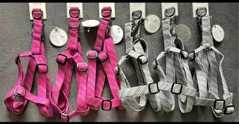 Perfect paws dog harnesses bundle of 13