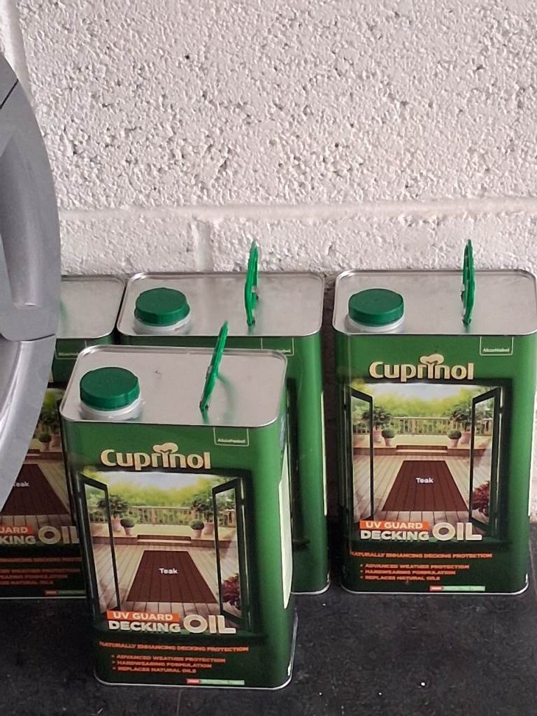 Cuprinol UV Guard  3 x 5ltrs  price per tinTins of Teak