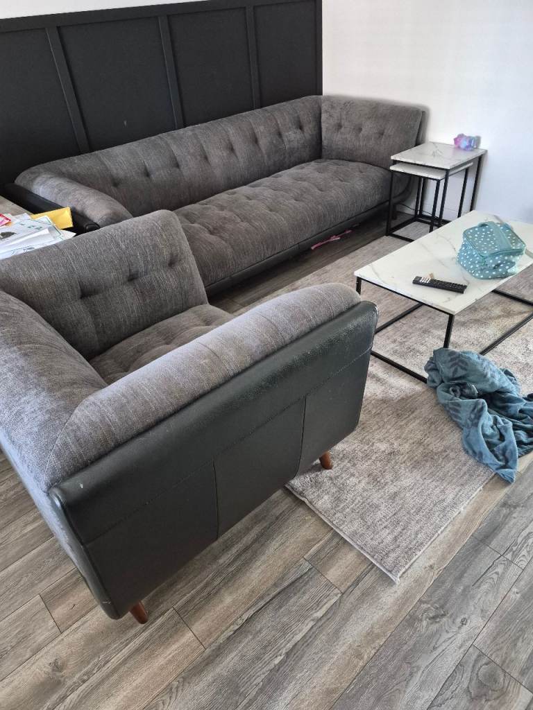 Leather sofa