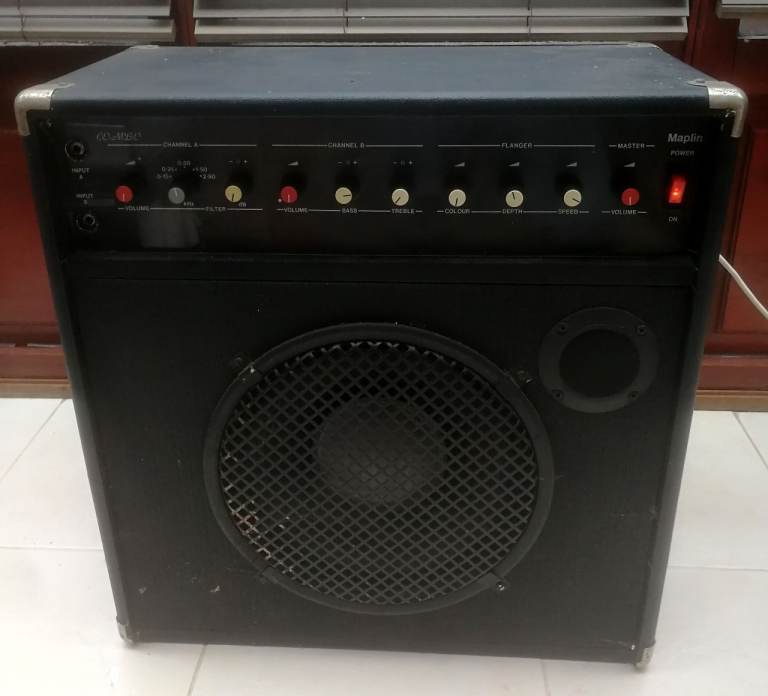 Vintage 100W 2 Channel Guitar Combo Amplifier 12 Inch Speaker