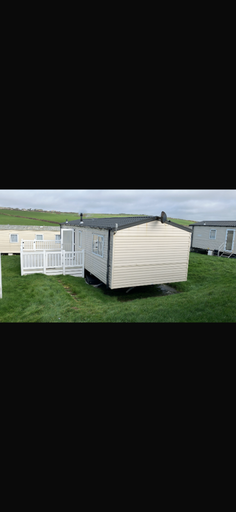 2 bedroom ON SITE static caravan . Newquay bay resort