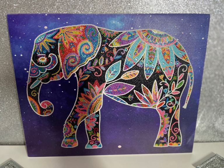 Completed Dimond art