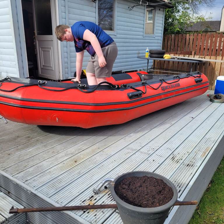 Quicksilver dingy 