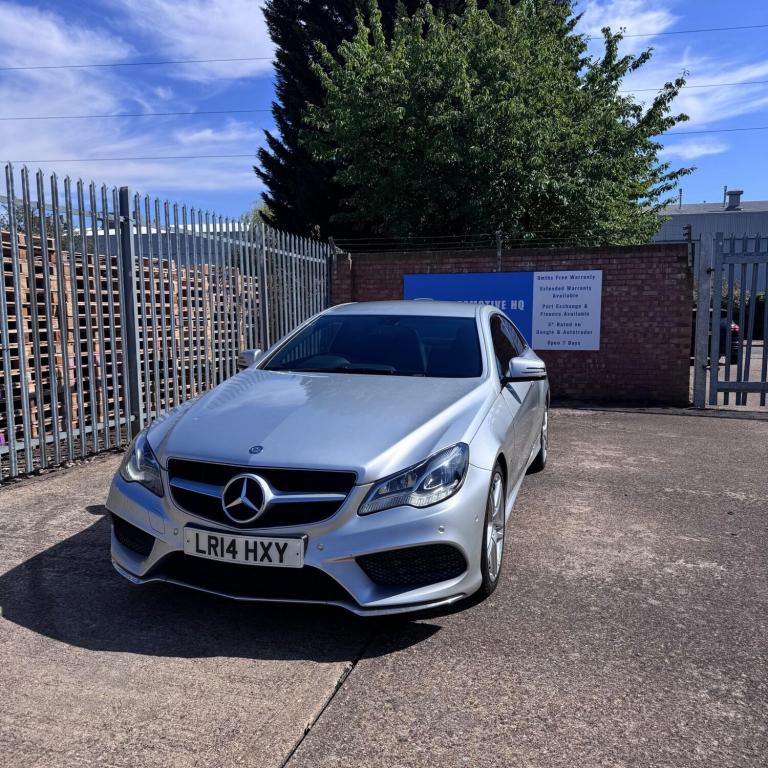 2014 Mercedes-Benz E Class 2.1 E220 CDI AMG Sport G-Tronic+ Euro 5 (s/s) 2dr COUPE Diesel Automatic