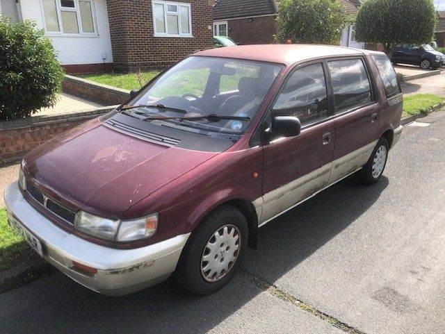 Mitsubishi Chariot, 1991, automatic, petrol, 59k. 7 seater. Rare car.