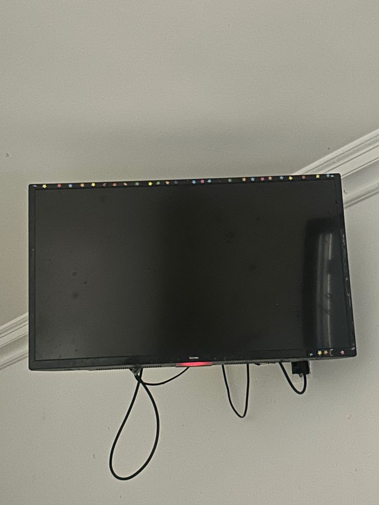 Black Flat Screen TV - Good Condition