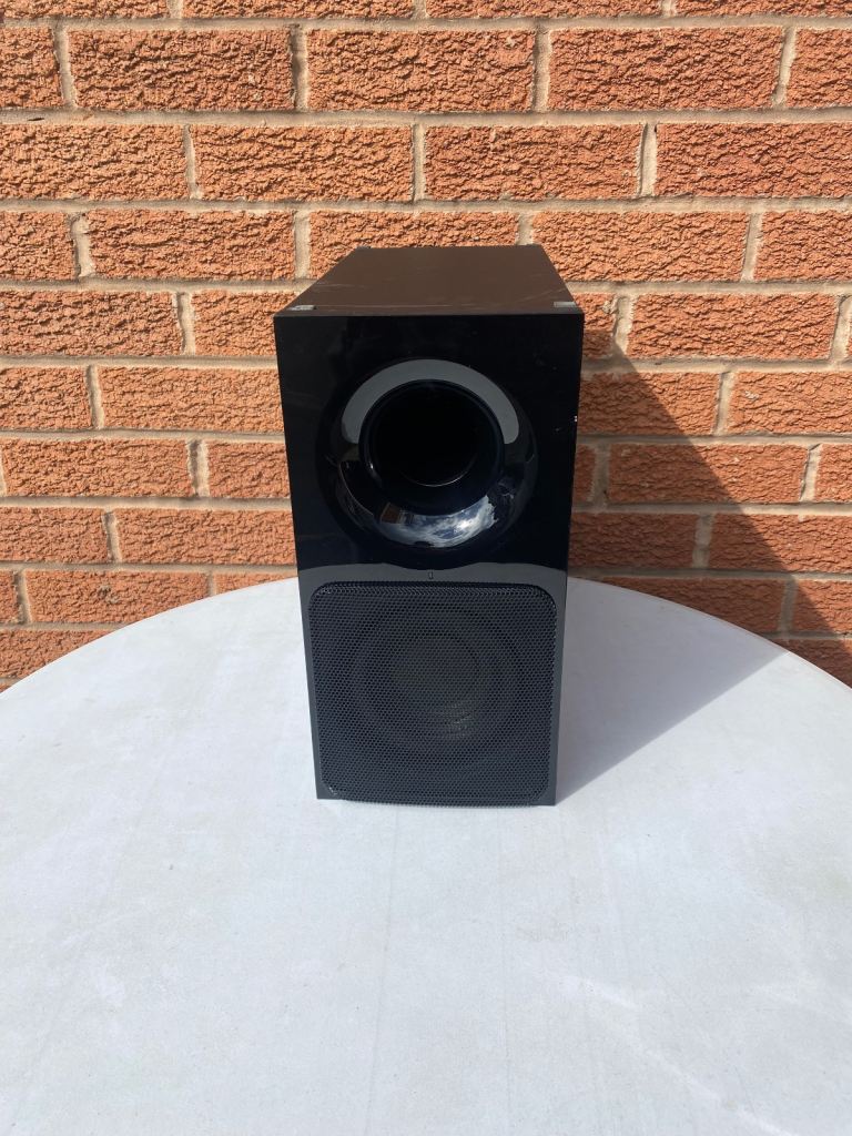 SONY SUBWOOFER SPEAKER. 220-240v. 50/60 hz.  20 w