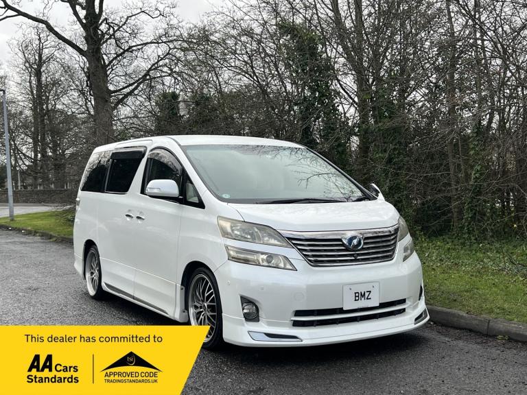 2008 Toyota Vellfire 2.4 V EDITION 5DR AUTO 7S MODELLISTA KIT MPV Petrol Automatic