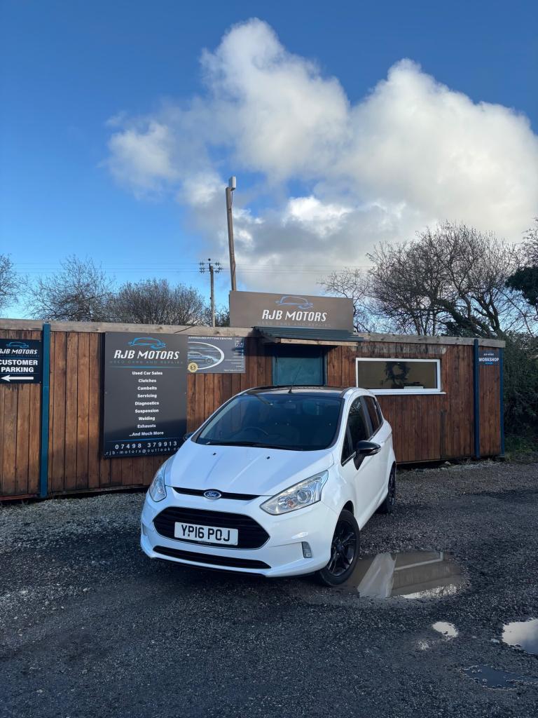 2016 Ford B-MAX 1.0 EcoBoost Zetec White Edition 5dr MPV Petrol Manual