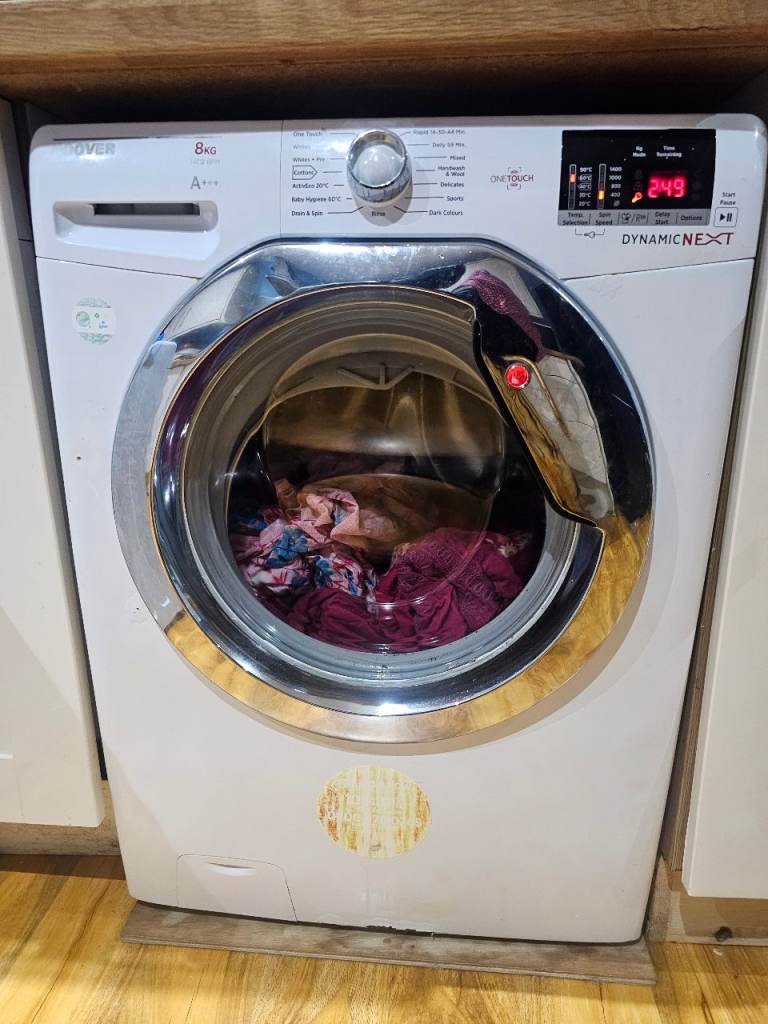 HOOVER  BIG CAPACITY 8KG A+++ 1400 SPIN WASHING MACHINE DYNAMIC NEXT