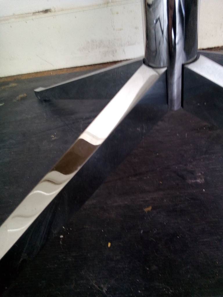 Florence Knoll Italian Marble table, 1m Round - Stunning