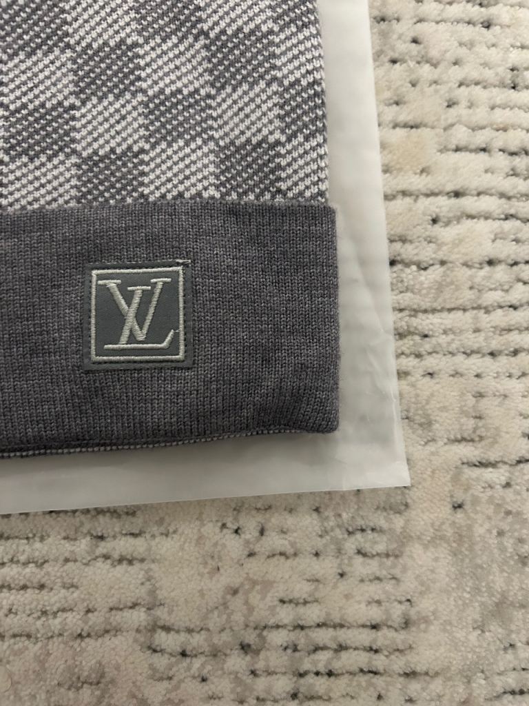 Grey Louis Vuitton Beanie