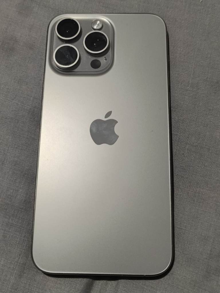 Apple iPhone 15 Pro Max – Silver, As Good As New Boxed