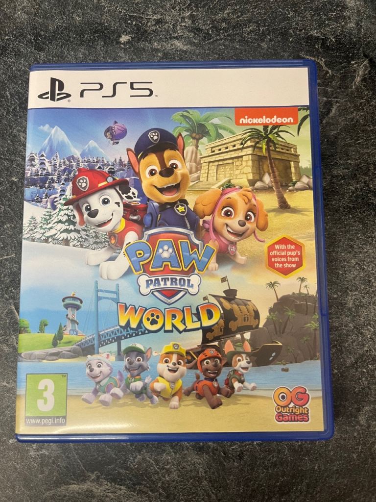 image for Paw Patrol World (PS5) PlayStation 5 (Sony Playstation 5) PS5 Cast Members voice