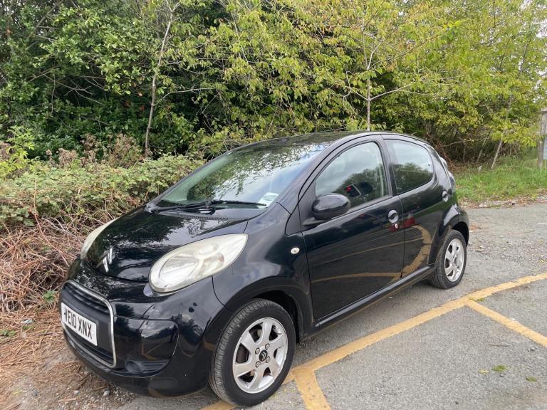 CITROEN C1 1.0 VTR+ 10 REG BLACK 5 DOOR 60063 MILES MOT JUNE 25TH 2026 TAX £20 LOW INSURANCE 60+MPG 