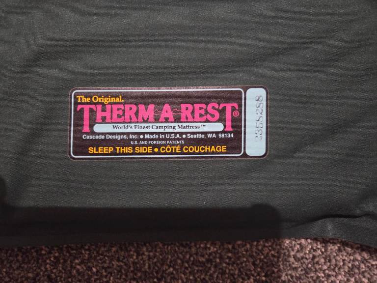image for thermarest camping mat