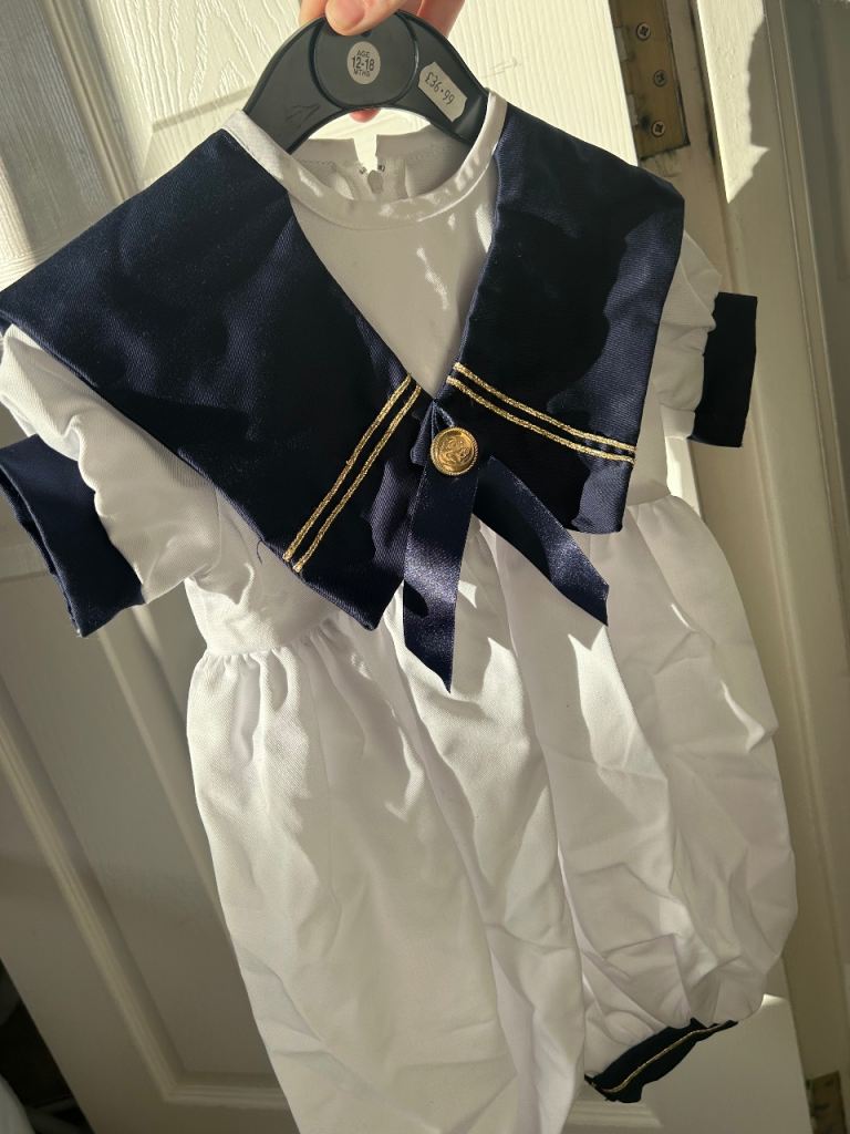 12-18m boutique sailor outfit