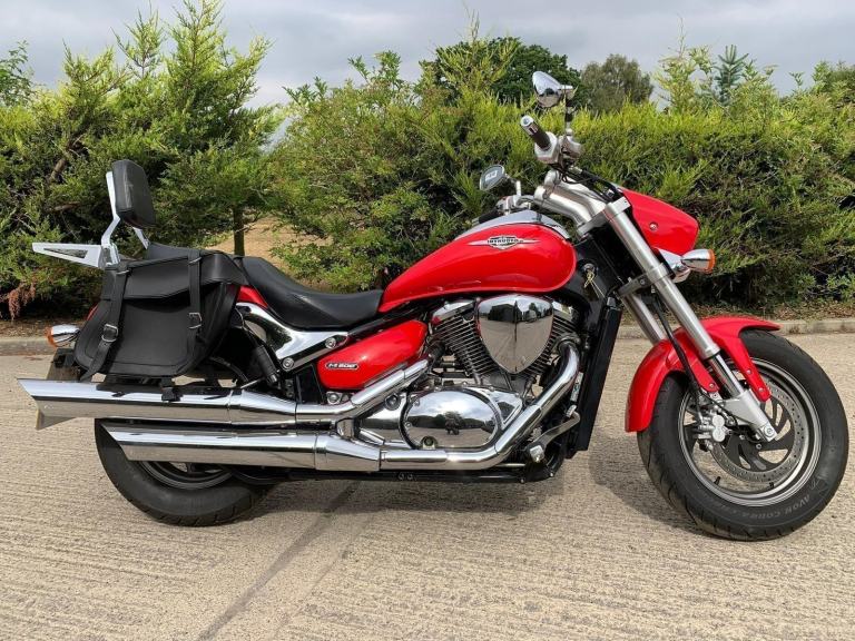 2015 15 SUZUKI VZ 800 L4 INTRUDER RED VZ800 VL800 XVS CLASSIC CUSTOM CRUISER 6k