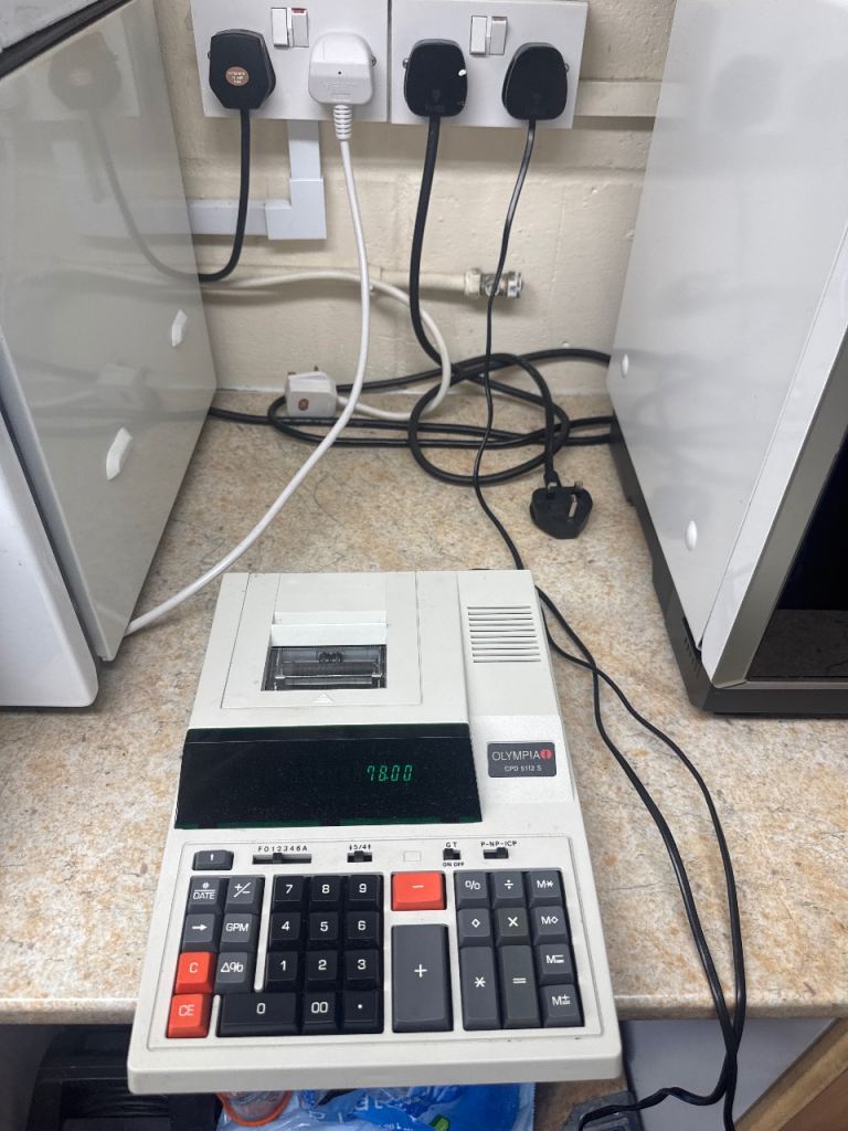 Olympia OMRONIA 1200 Printing Calculator – New Condition