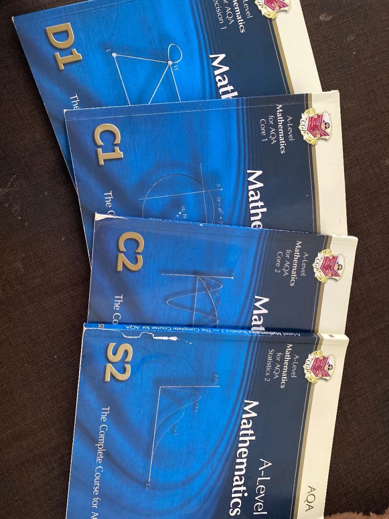 CGP A-Level Mathematics: C1,C2,S2,D1