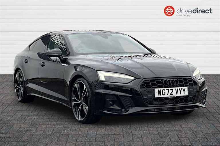 2022 Audi A5 40 TFSI 204 Black Edition 5dr S Tronic HATCHBACK PETROL Automatic