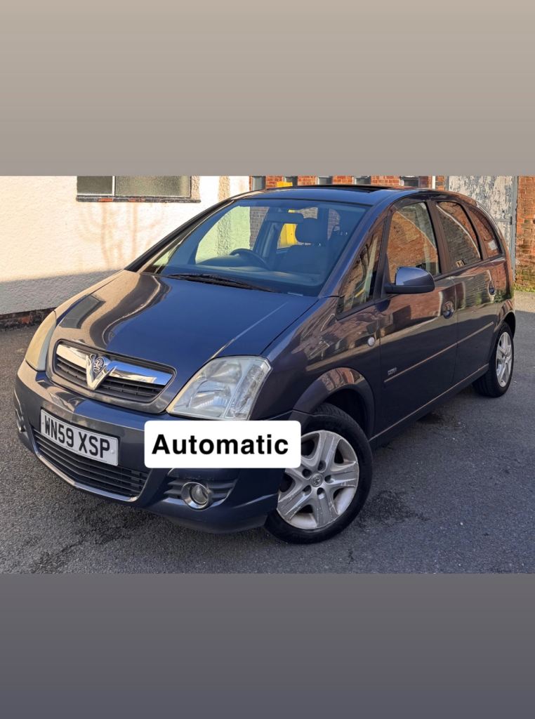 2009 Vauxhall Meriva Design 1.8 Petrol MPV Automatic  MOT till Dec 2026 Perfect Learner Car
