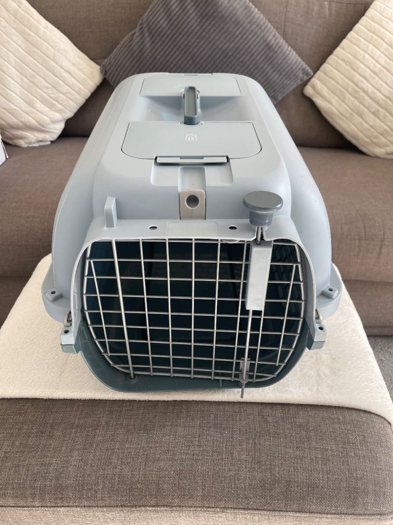 DogIt Voyageur Medium Pet/Dog/Cat Carrier - Grey - Like New