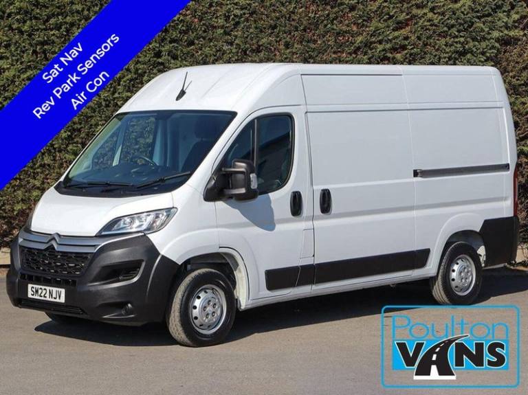 2022 Citroen Relay 35 Enterprise 2.2HDI, 140bhp, L2H2 MWB Van, Sat Nav, Air Con, Cruise Contro La...