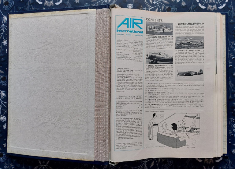 Air International Magazine Vols 8/9, 10/11, 12/13, 28/29, 30/31, 32/33 (1975-77, 1985-87)