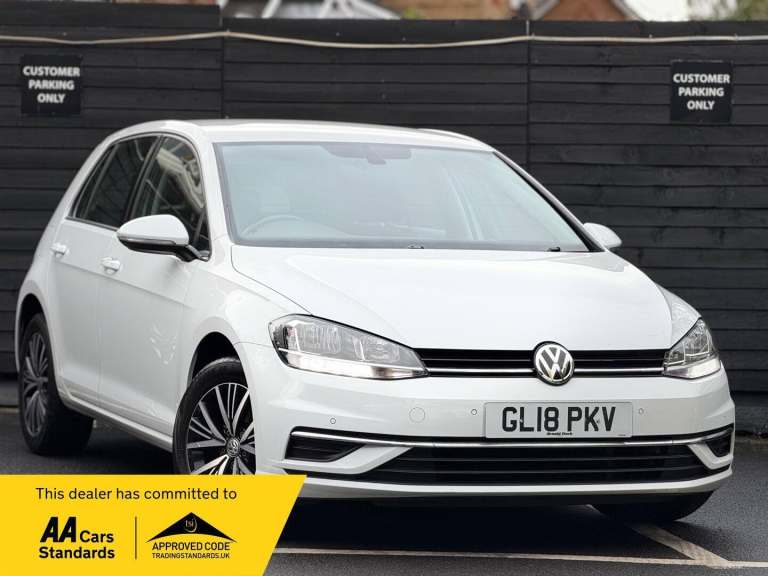 2018 Volkswagen Golf 1.0 TSI SE Nav Euro 6 (s/s) 5dr HATCHBACK Petrol Manual