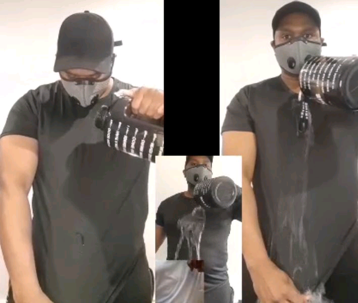 Liquid and Stain Resistant Waterproof T-Shirt Black T-Shirt