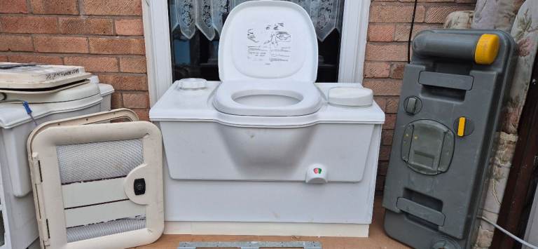 TELFORD PORTA POTTI cassette toilet for caravan motorhome camper boat.