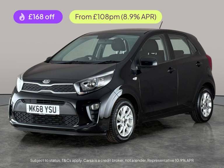 2018 Kia Picanto 1.0 2 Hatchback 5dr Petrol Manual Euro 6 (66 bhp) - PRIVACY GLASS - USB AUD Hatc...