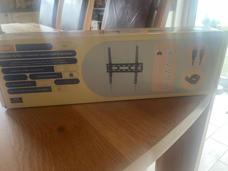 Tv Bracket and power starting kit