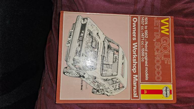 Haynes Manual models covered for all VW