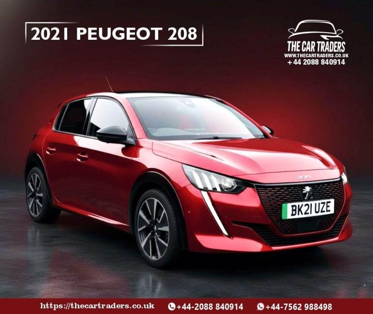 2021 Peugeot 208 50kWh GT Hatchback 5dr Electric Auto (136 ps) Hatchback Electric Automatic