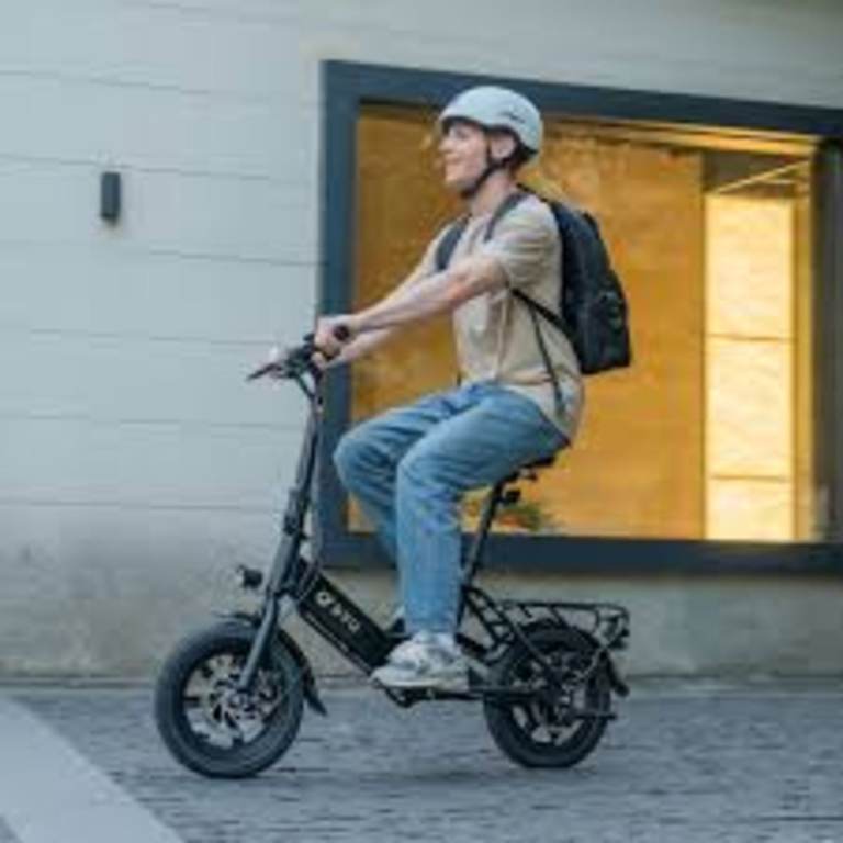 New DYU C3 14 Inch Folding Ebike. Pedal-assisted range of 34 KM / Pure electric range