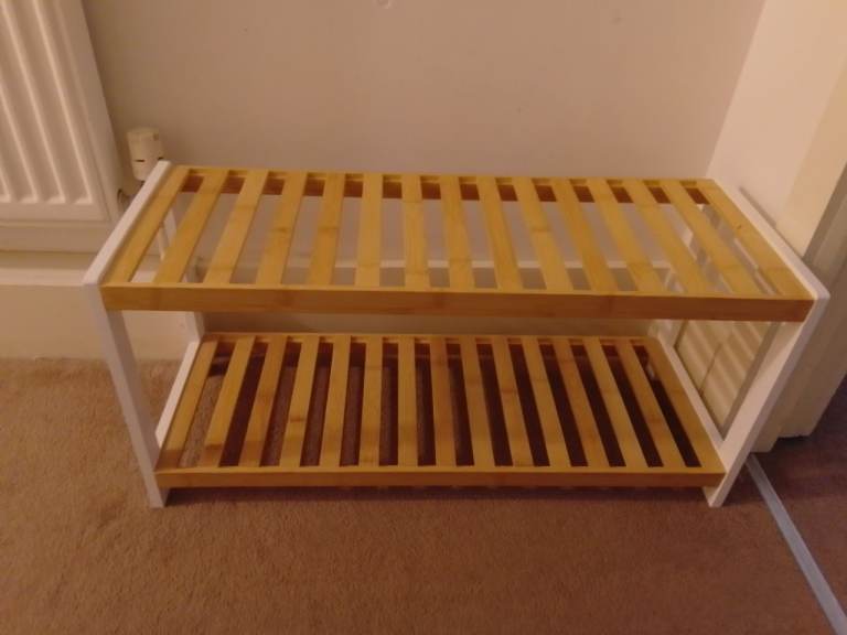 Shoe rack 2 tier 