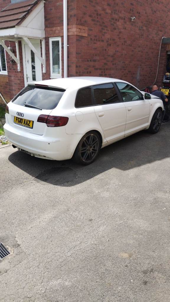Audi a3 sline black addition brakeing