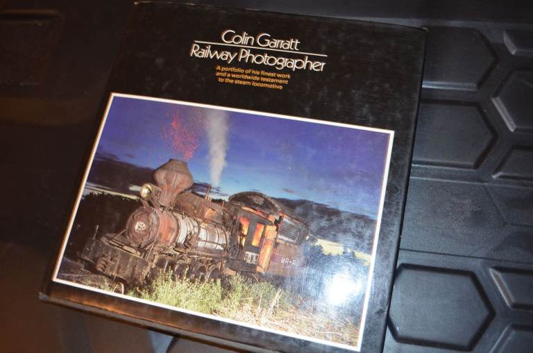 Railway / Train HB Book ‘Colin Garrett Railway Photographer