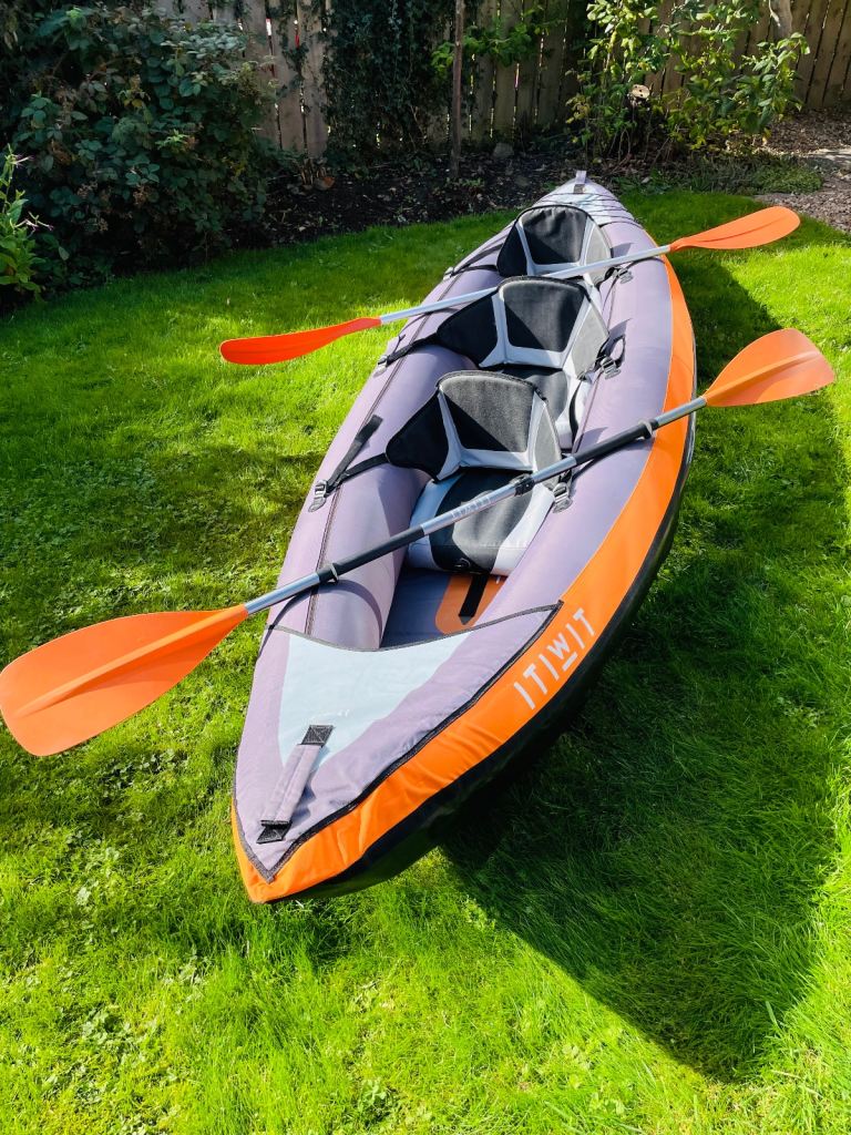 Decathlon Itiwit inflatable kayak 3 person
