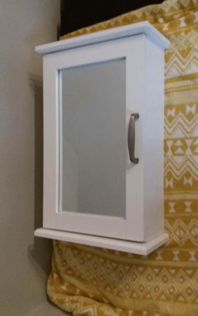 Bathroom cabinet with mirror