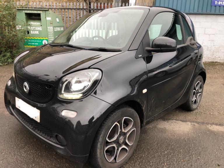 2019 SMART FORTWO 0.9 Turbo Prime Premium 2dr Auto. 1 Owner. Damaged Repaired 