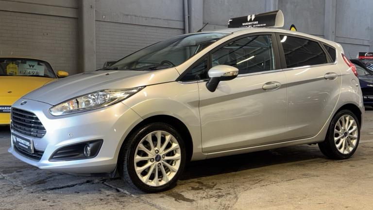 FORD FIESTA 1.0 T EcoBoost Titanium X Silver 5dr LOWTAX+LEATHER+SATNAV 2016
