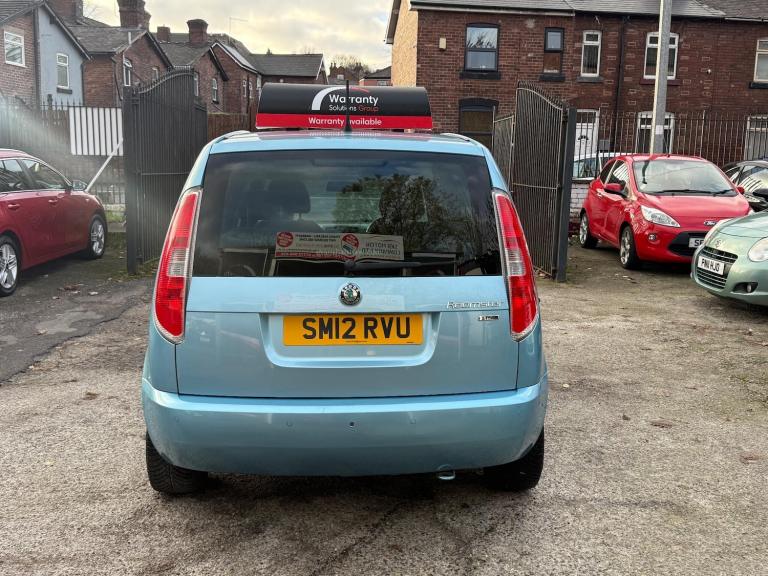 2012 Skoda Roomster 1.2 TSI SE 5dr MPV PETROL Manual