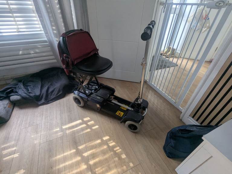 Careco scootcase folding mobility scooter